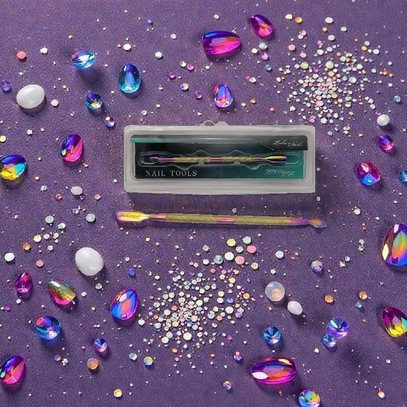 Nagelriemduwer Dubbel Uiteinde - Roestvrij Staal | Lulu Nails