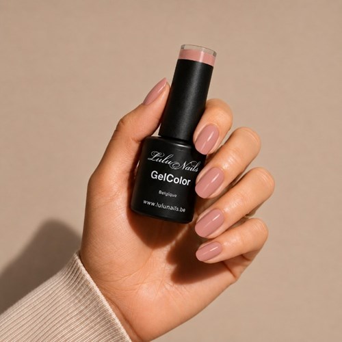 Semi-Permanent Polish Nude Rosewood 10ml UV/LED - GelColor HEMA and TPO free - LuluNails Ref 283