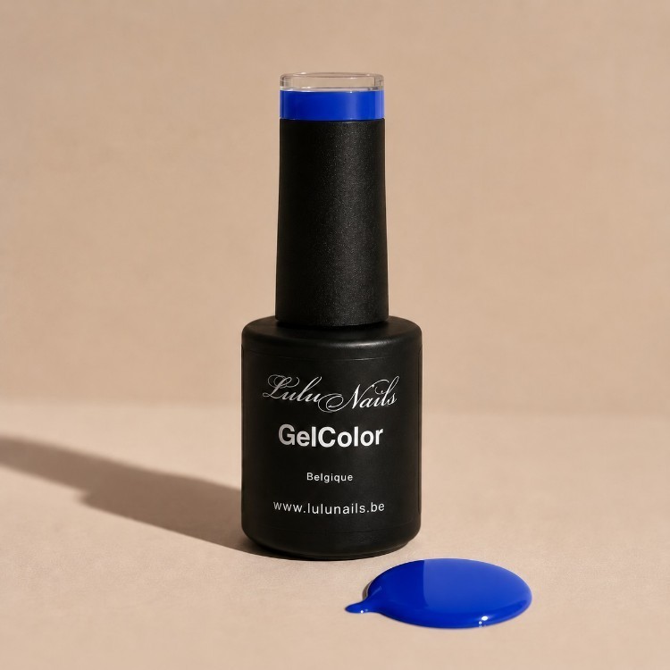 Semi-Permanent Nail Polish Intense Night Blue 10ml UV/LED - GelColor HEMA and TPO free - LuluNail...