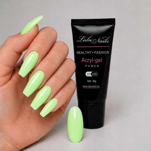 AcrylGel Polygel Pastel Green UV/LED LuluNails