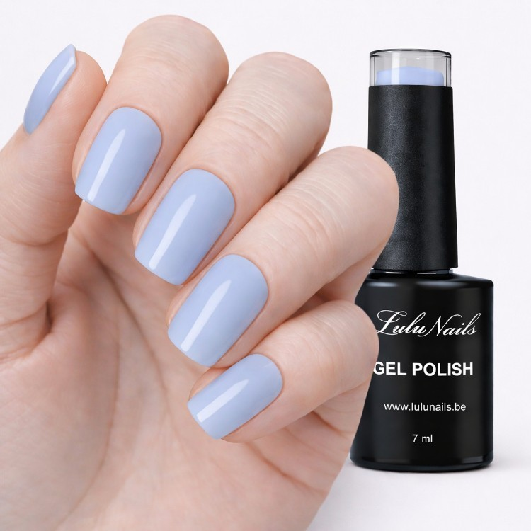 Gel Polish Bleu Pastel Chic UV/LED - Vernis Semi-Permanent LuluNails
