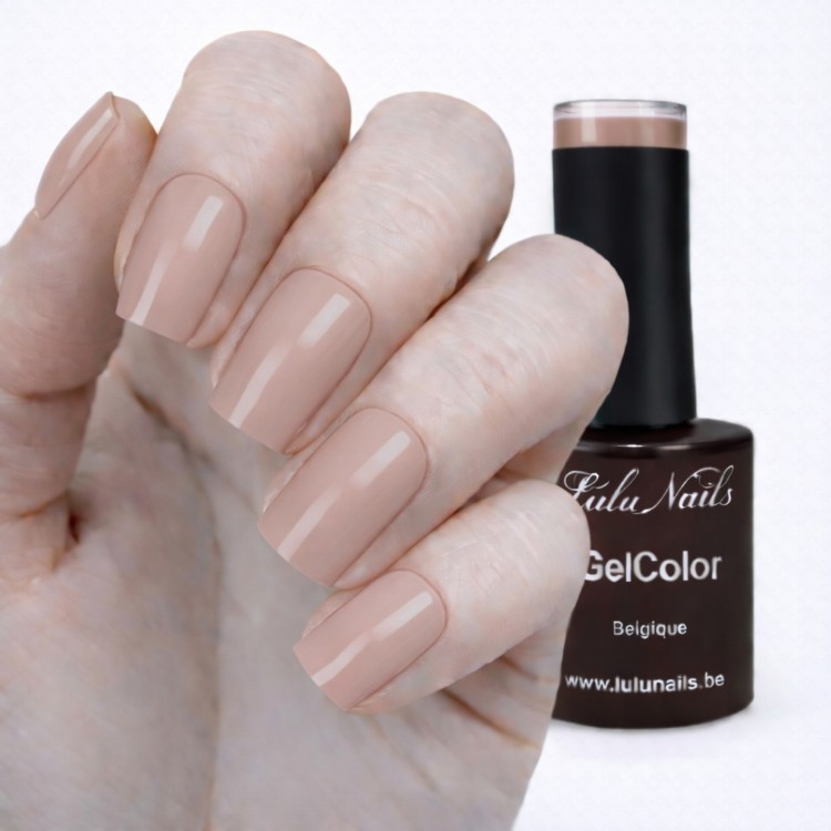 Semi Permanent Polish Nude Cashmere Pink 10ml UV LED - Kleur Gel HEMA en TPO vrij LuluNails 273
