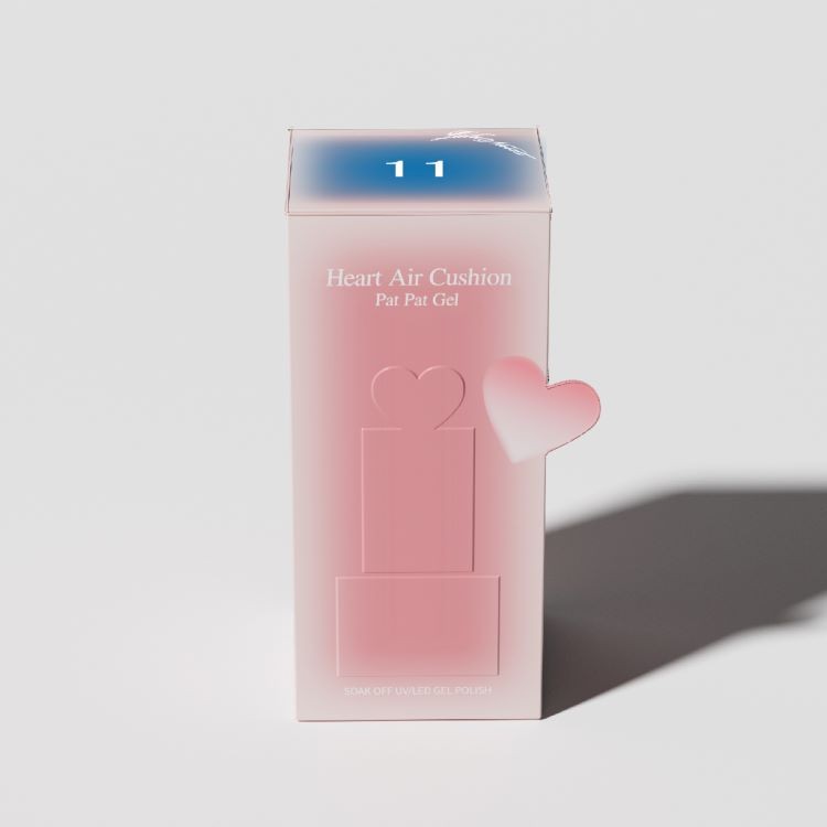 Pat Pat Gel Sky Blue – Ombré Bleu Ciel avec Éponge Intégrée