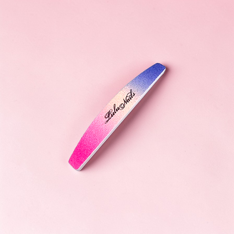Buffer à Ongles Multicolor Demi-Lune 100/180 | Buffer Manucure LuluNails