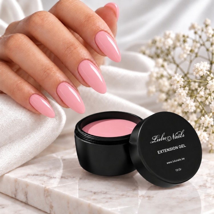Nude Pink Builder Gel 15g – Professional UV/LED Nail Extensions | LuluNails Builder Gel 03