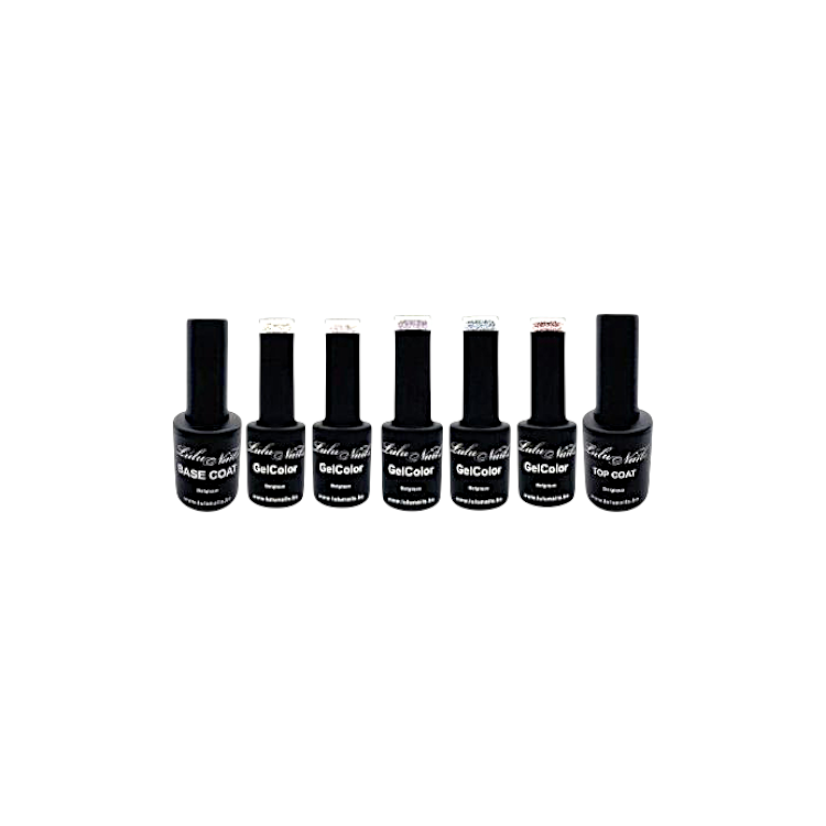 Mermaid Luxe" GelColor Set - LuluNails Aurora Parelmoercollectie
