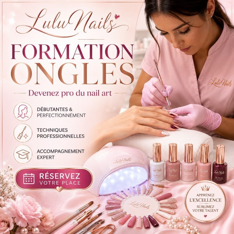 Formation Ongles en Gel Liège + Kit & Ponceuse | LuluNails