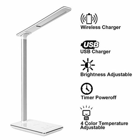 blache Wireless Charger LED table lamp