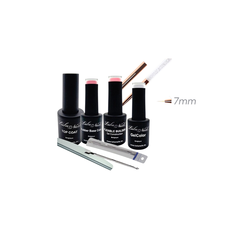 LuluNails French Manicure Pro Set - Complete Home Kit