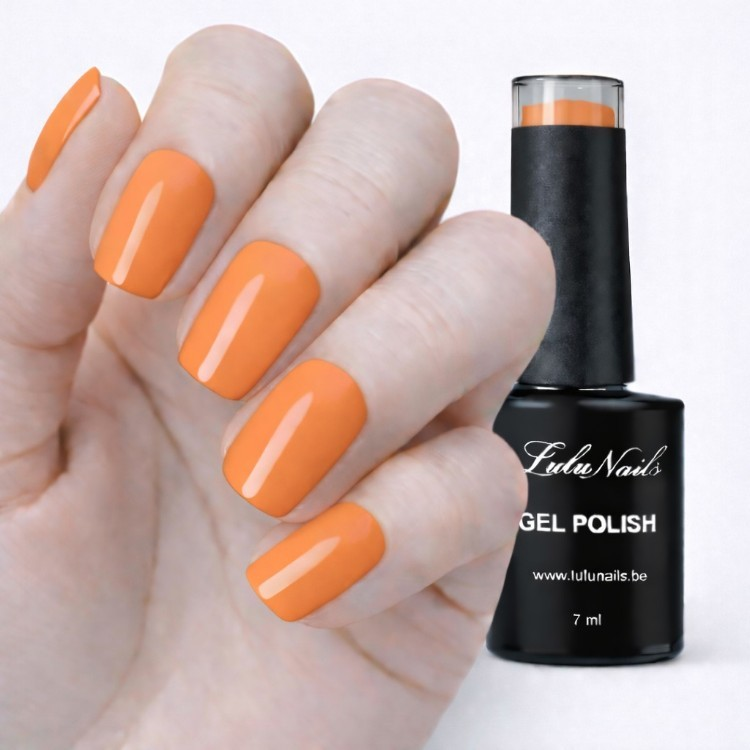 Gel Polish  Orange Summer Vibe  UV/LED - Vernis Semi-Permanent LuluNails