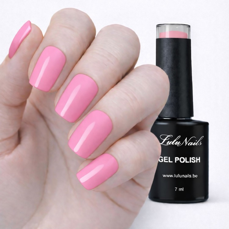 Gel Polish Pink Glow UV/LED - Semi-Permanent Nail Polish LuluNails