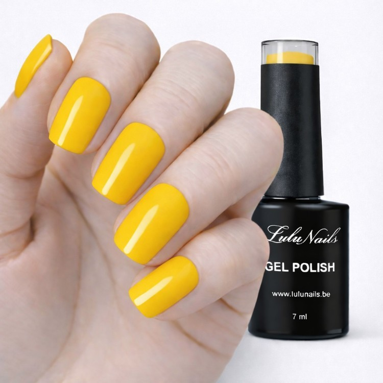Gel Polish Jaune Précieux UV/LED -Vernis Semi-Permanent   LuluNails