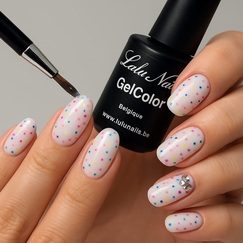 Gel kleur Ice Crem Créme de Féte 256