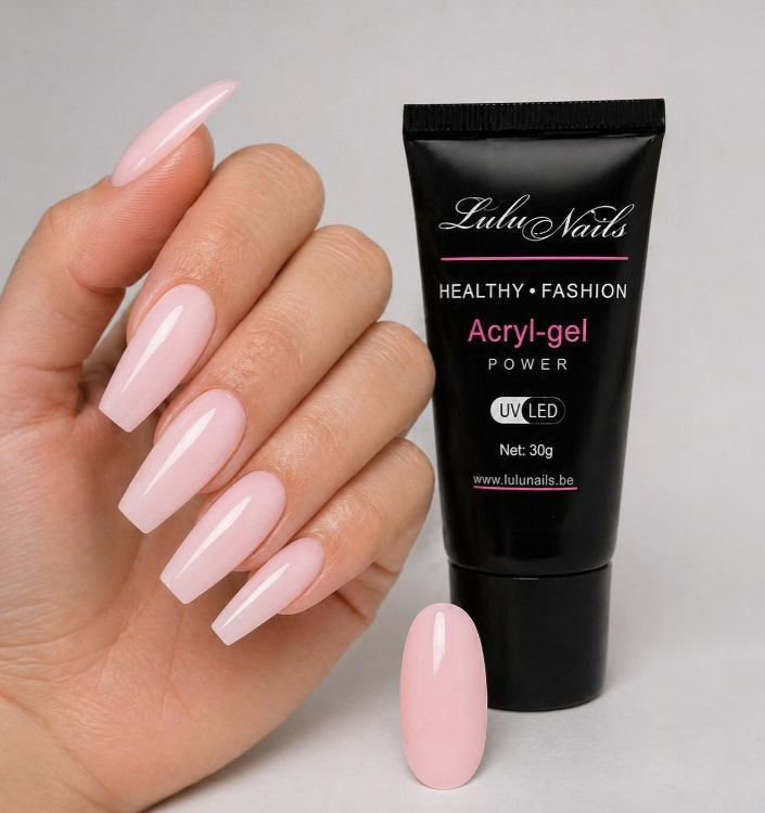AcrylGel Polygel Rose Milky  UV/LED LuluNails