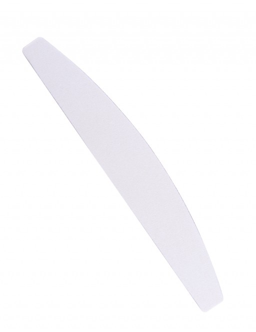 Professional White Half-moon File 100/100