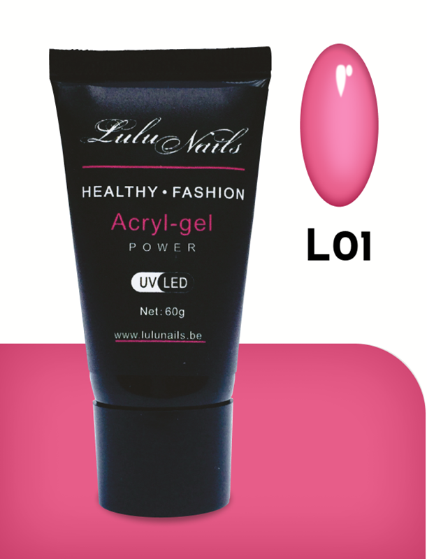 LuluNails Power Acrylgel Lichtgevend 30g L01