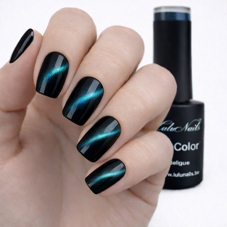 Semi-Permanent Nail Polish Cat Eyes Théo 10ml UV LED - Gel Color HEMA and TPO free LuluNails (Ref...