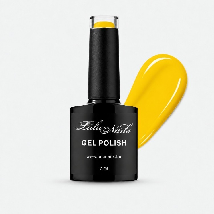 Precious Yellow UV/LED Gel Polish -LuluNails Semi-Permanent Polish
