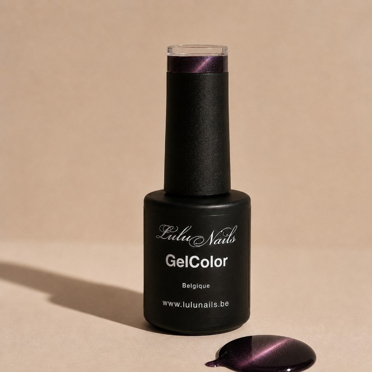 Vernis Semi Permanent Cat Eyes Gaspard 10ml UV LED – Gel Color Sans HEMA ni TPO LuluNails (Réf 244)