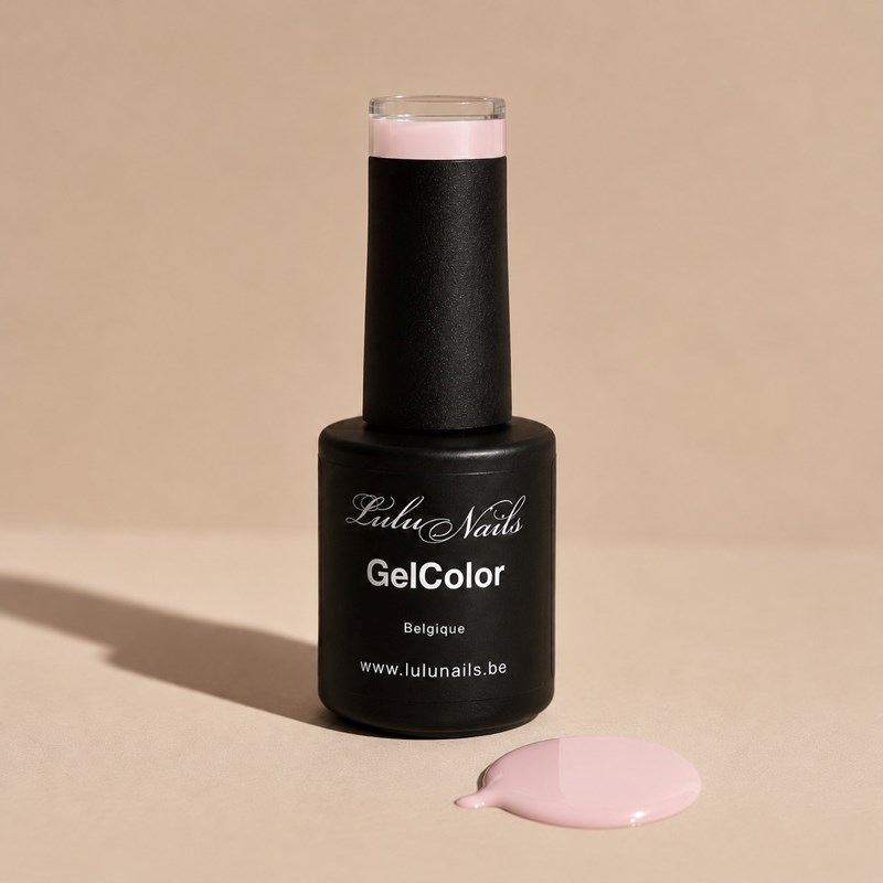 Semi-Permanente Polish Nude Pink Elegant 10ml UV LED - Gel Kleur HEMA en TPO Vrij LuluNails 219