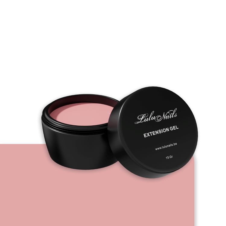 Gel Construction Rose Cover 15g - Nail Extension UV/LED | Builder Gel Professionnel LuluNails 05