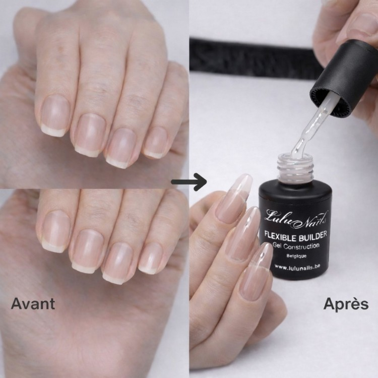 Gel Builder Flexible Clear 06 10ml UV LED - Gel Builder HEMA en TPO vrij LuluNails