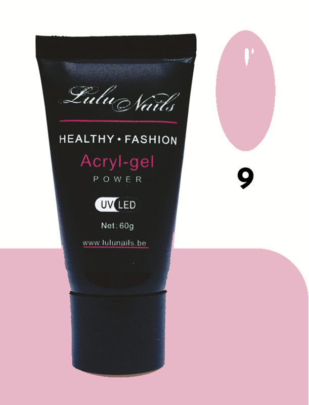 LuluNails Power Acrylgel 60g Nr 9