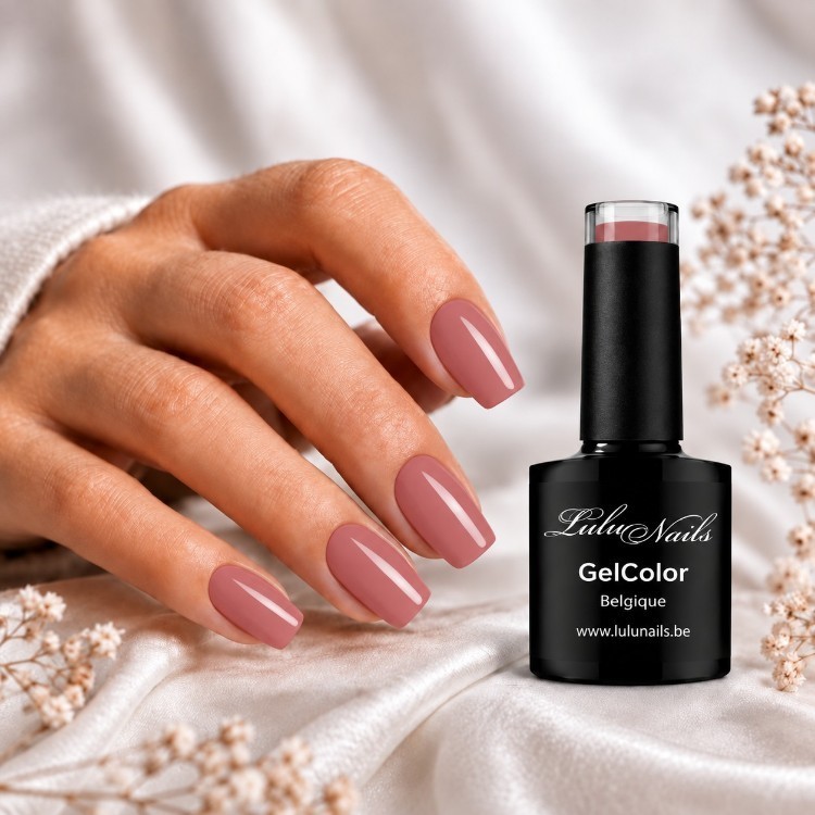 Gel Polish Rose Cacao UV/LED - Semi-Permanent Nail Polish HEMA Free TPO LuluNails