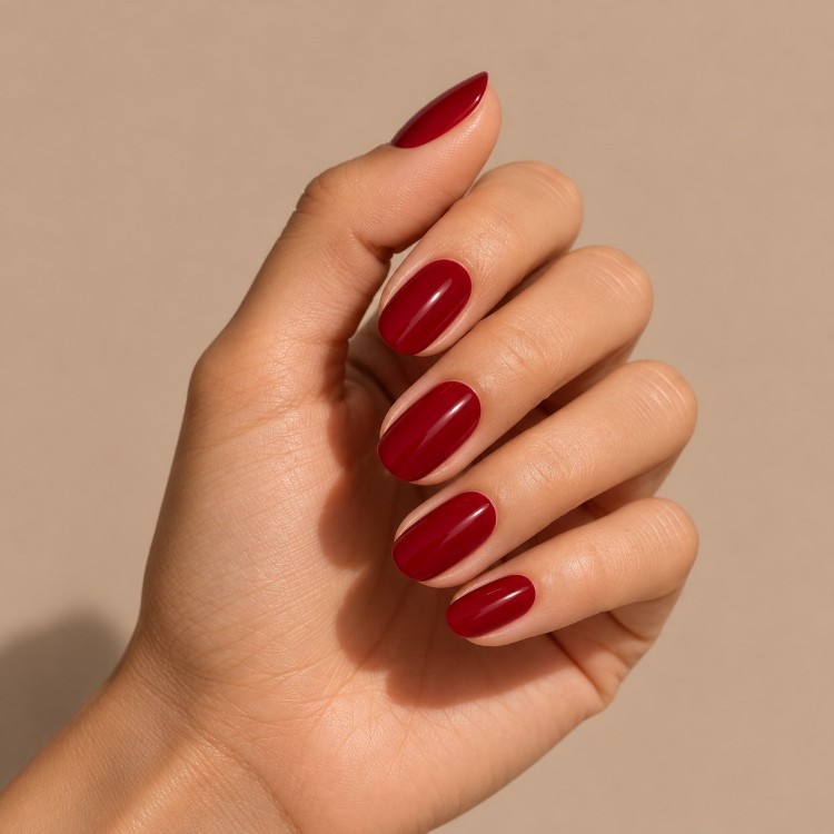 Iconic Red Semi-Permanent Nail Polish 10ml UV/LED – HEMA- and TPO-free Gel Colour – LuluNails (Re...