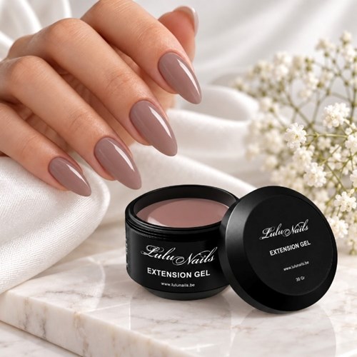 Nude Caramel Builder Gel 30g – UV/LED Nail Extensions | LuluNails Professional Builder Gel 04
