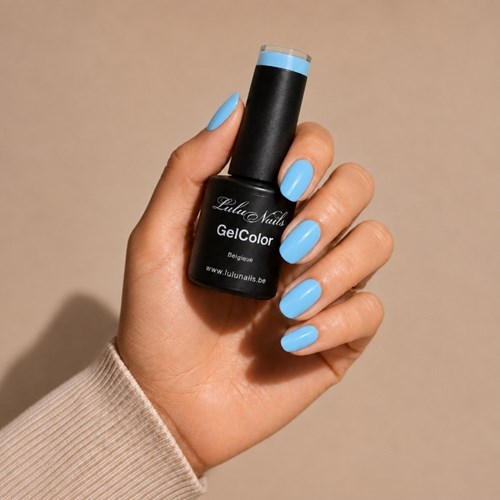 Oceaan Blauwe Semi-Permanente Polish 10ml UV/LED - GelColor HEMA en TPO vrij - LuluNails Ref (217)