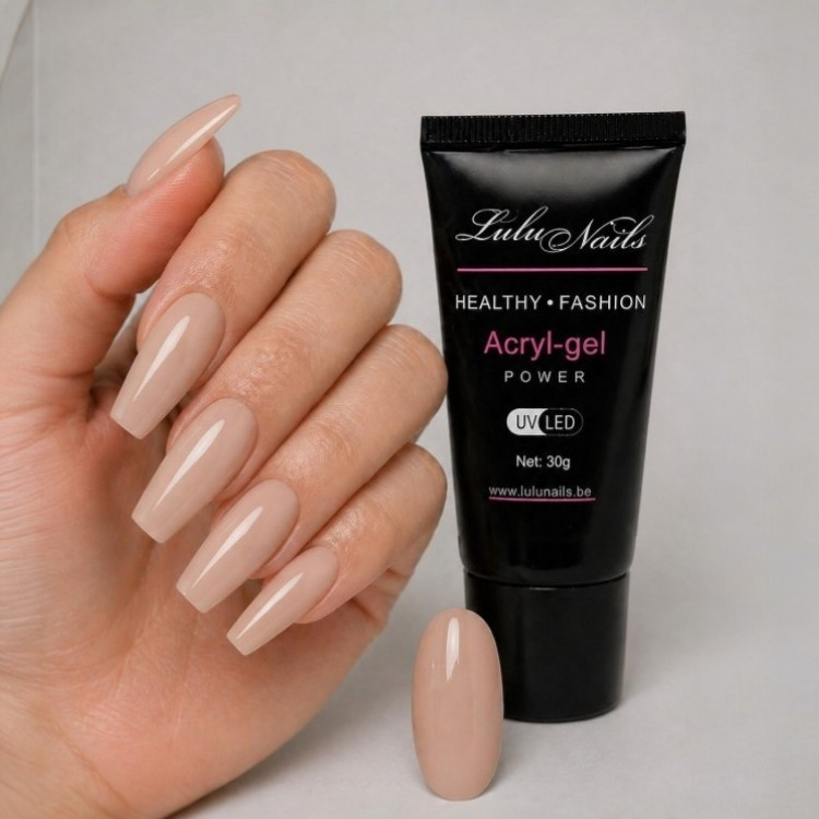 AcrylGel Polygel Nude Natural 30g UV/LED LuluNails