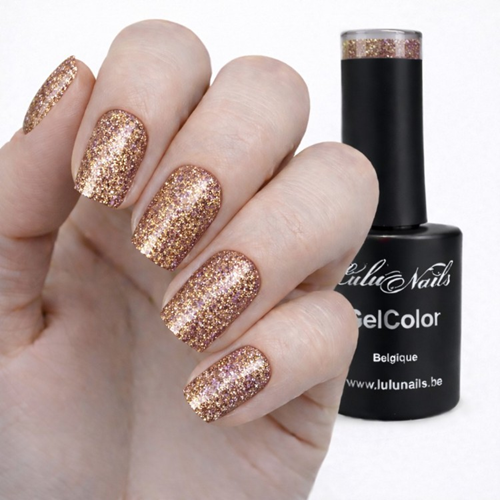 Semi-Permanente Polish Gold Dust 10ml UV/LED - GelColor HEMA en TPO vrij - LuluNails 275
