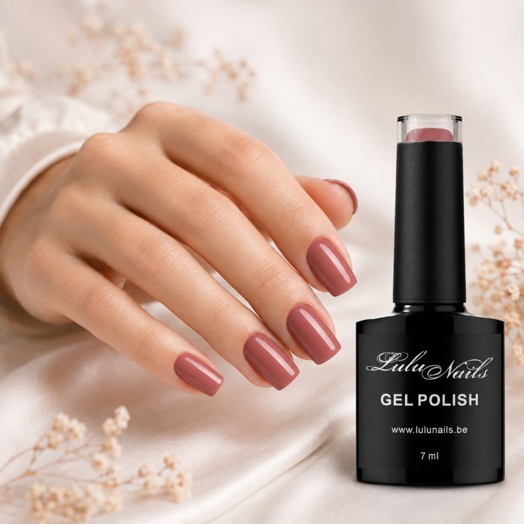 Gel Polish Mocha Mousse 7ml UV/LED - Semi-Permanent Nail Polish LuluNails