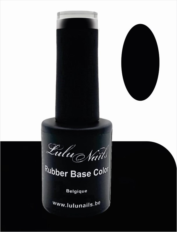 Rubber Base Color Noir Intens 8