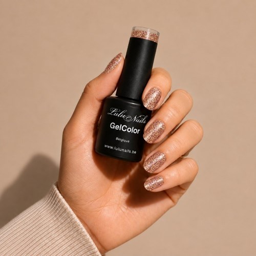 Semi-Permanente Polish Gold Dust 10ml UV/LED - GelColor HEMA en TPO vrij - LuluNails 275