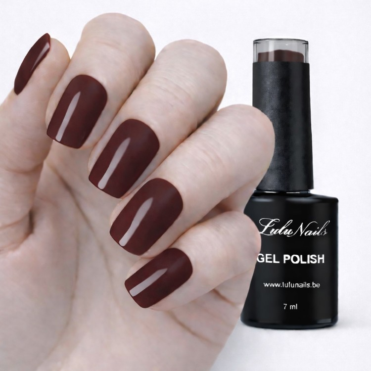 Gel Polish Bordeaux UV/LED - Semi-Permanent Nail Polish LuluNails