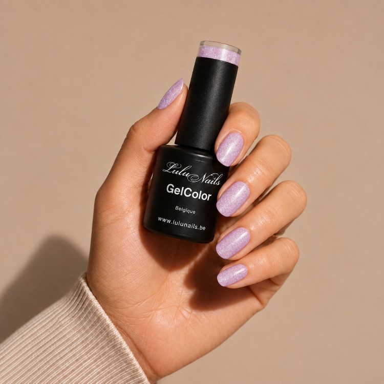Vernis Semi Permanent Poussière de Fée Lilas 10ml UV LED – Gel Color Sans HEMA ni TPO LuluNails 271