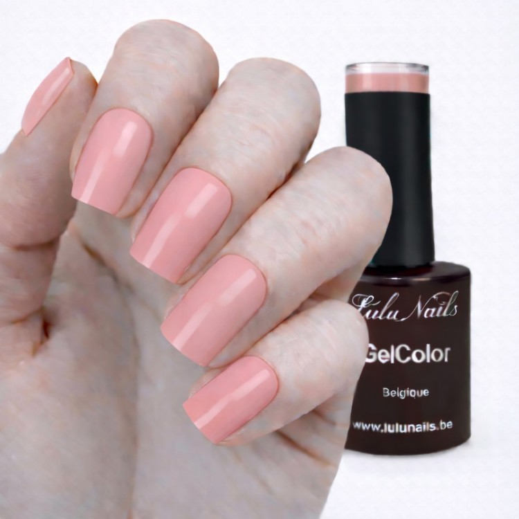 Semi Permanent Polish Nude Oud Roze 10ml UV LED - Gel Kleur HEMA en TPO vrij LuluNails 236