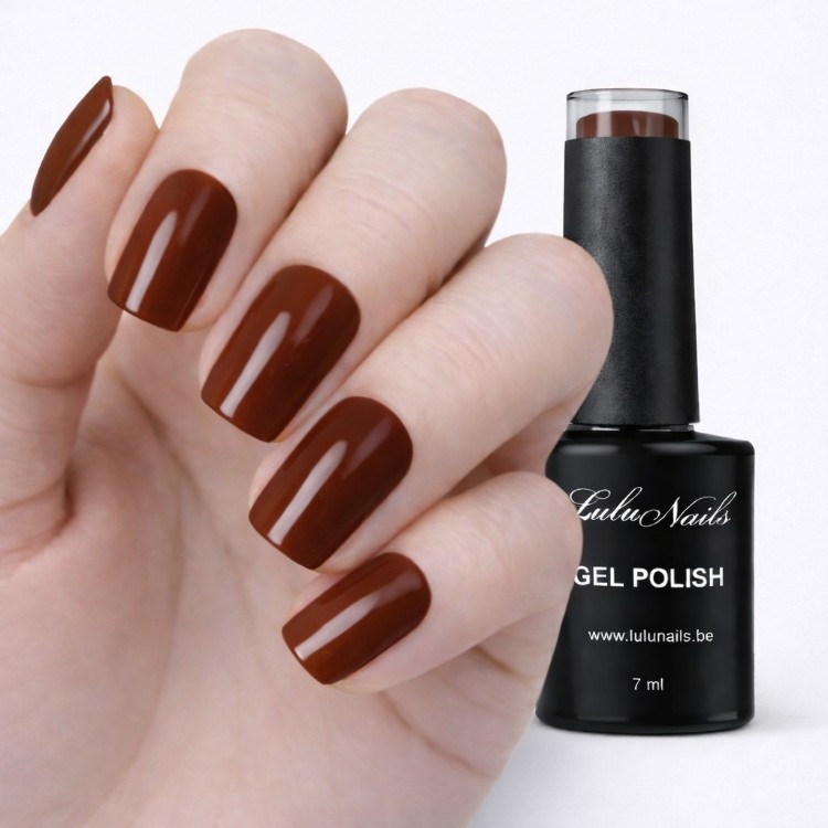 Gel Polish Elegant Brown UV/LED - Semi-Permanent Nail Polish LuluNails