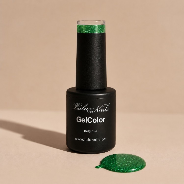 Semipermanente nagellak Magic Reflections Green 10ml UV/LED - GelColor HEMA en TPO vrij - LuluNai...