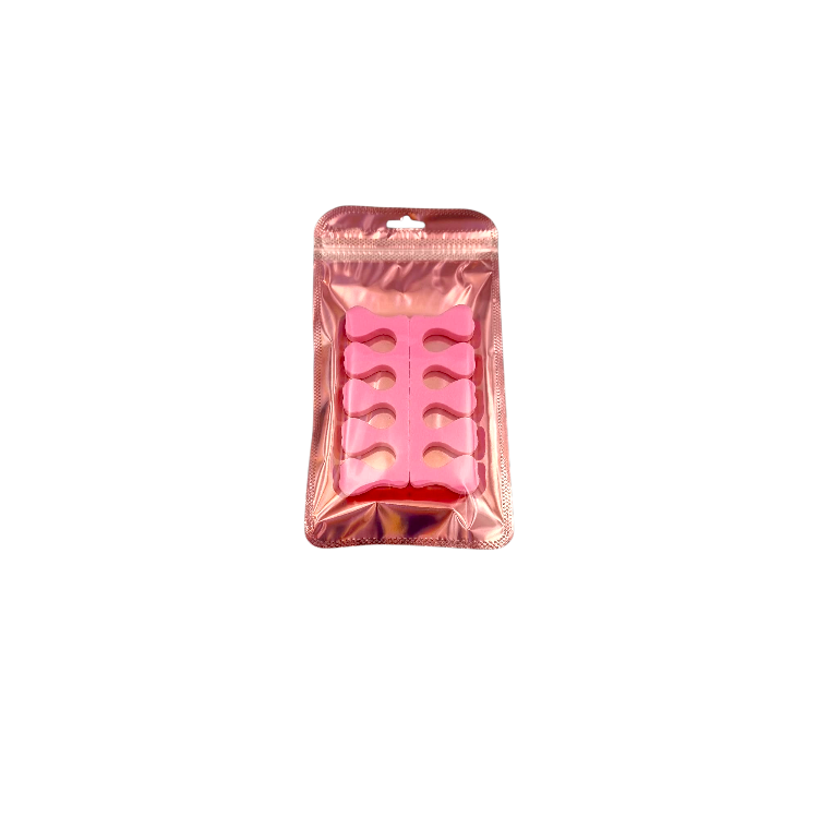 Roze Pedicure Teen Separator LuluNails | Voet Nagel Spreider
