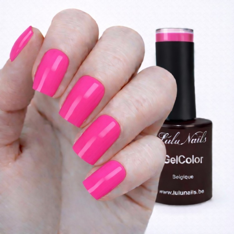 Semi permanente nagellak Pop Star Rosé 10ml UV LED - Gel Kleur HEMA en TPO vrij LuluNails 227