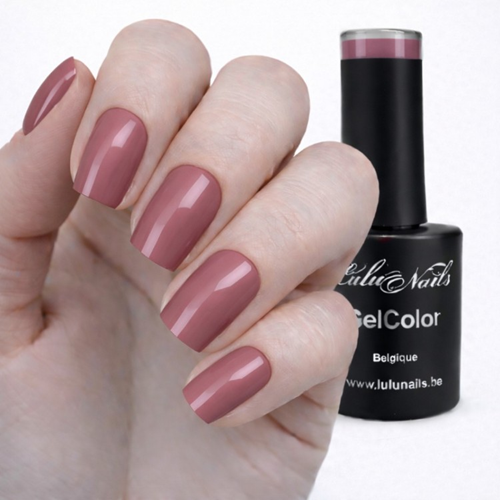 Semi-Permanent Polish Nude Rose Velvet 10ml UV/LED - GelColor HEMA and TPO free - LuluNails 204