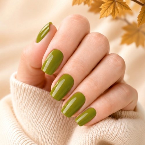 Semi-permanente nagellak Olive Chic 7 ml UV/LED – Zonder HEMA of TPO | LuluNails België