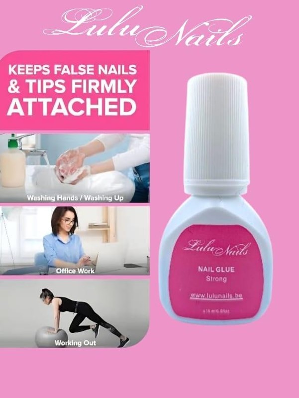 Lulu Nails - Nail Glue Ultra Strong 15 ml