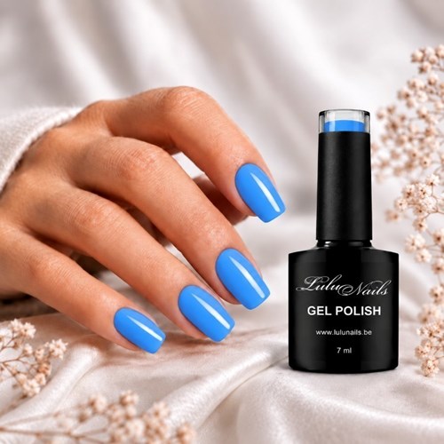 Gel Polish Bleu Lagoon  UV/LED - Vernis Semi-Permanent LuluNails