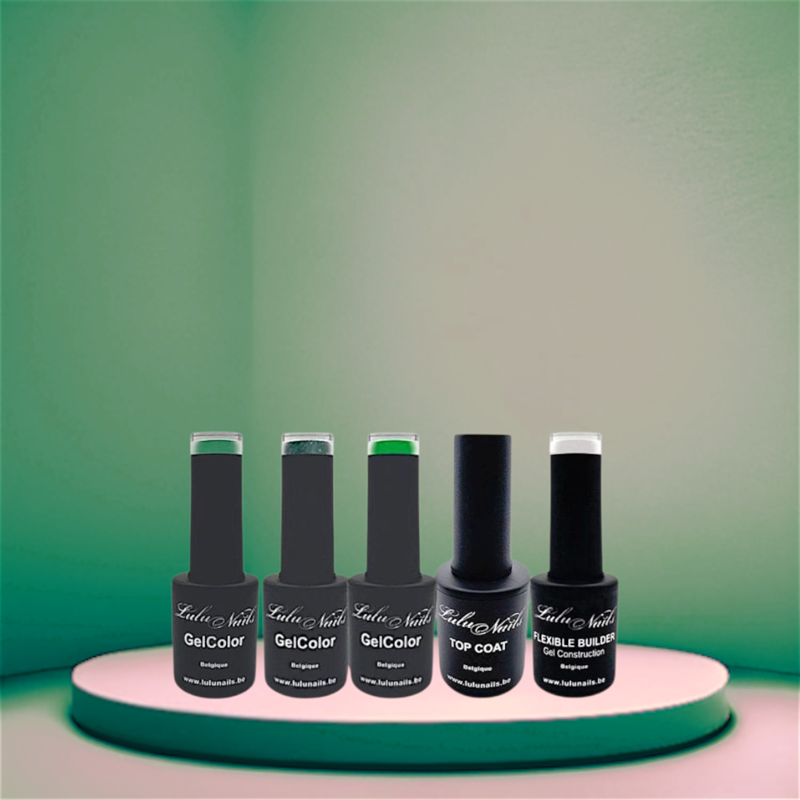 Elegance Groene GelKleuring Set - LuluNails