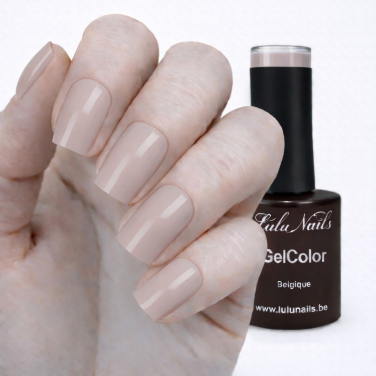 Semi Permanent Nude Nail Polish Terre de Dune 10ml UV LED - Gel Color HEMA and TPO Free LuluNails...