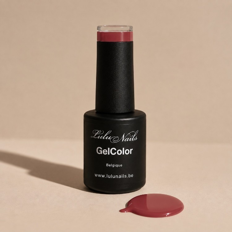 Vernis Semi-Permanent Bordeaux Classique 10ml UV/LED – GelColor Sans HEMA ni TPO – LuluNails 235